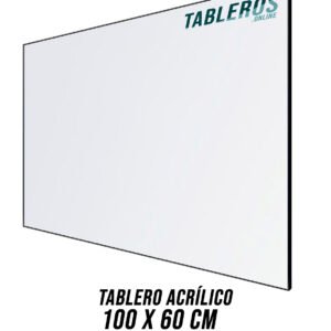 Tablero de 100 x 60 cm en acrilico: La Solución Perfecta para Todos tus Espacios