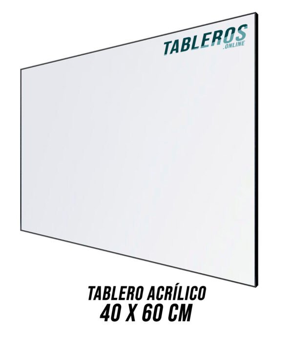 tablero acrilico de 40 x 60 cm para venta en Colombia