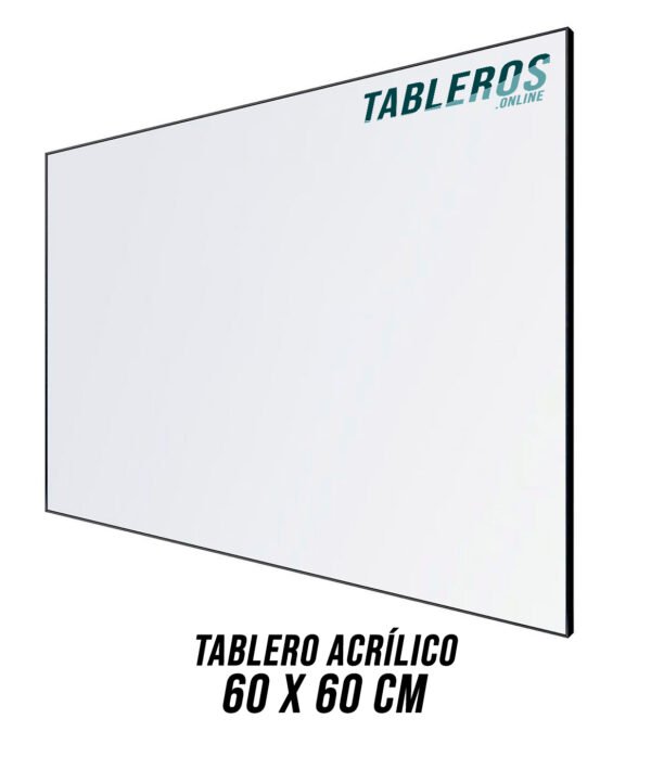 tablero acrilico de 60 x 60 cm para venta en Colombia