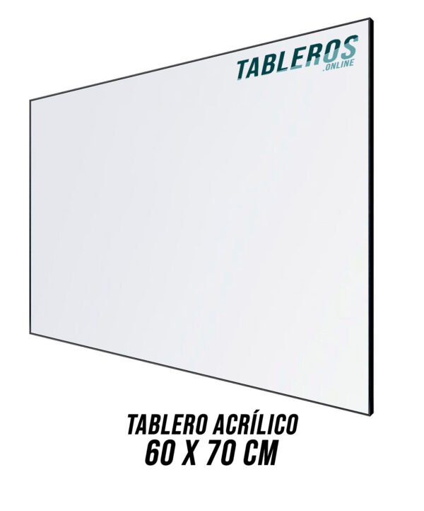 tablero acrilico de 60 x 70 cm para venta en Colombia